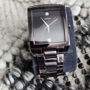 GUESS Men's Brown or Bronze Colored Watch